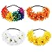 Produktbild 4 Stücke blume stirnband Bunte Künstliche Sonne Blume Stirnband frauen Boho Stirnband Blume Hochzeit Festival Garland Headpiece zubehör für Frau/Mädchen