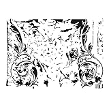 Ideen mit Herz Laser-Kunststoff-Schablone | DIN A4 | Hintergrund | Hintergründe | Perfekt geeignet für Textilgestaltung, Wandgestaltung, Fenster, Papier, Scrapbooking, Basteln, DIY (Mixed Media 02)