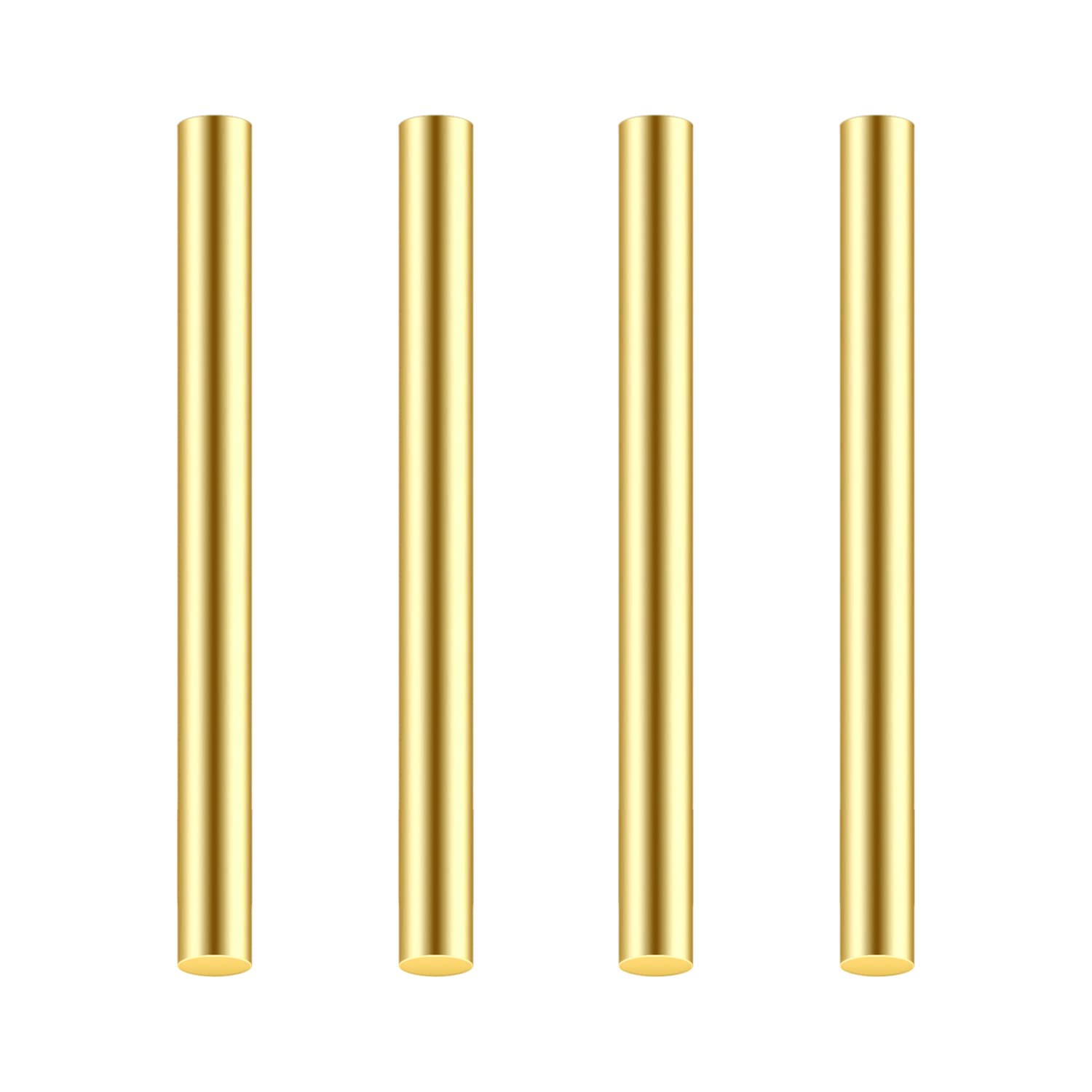 DYWISHKEY Brass Rods Assortment Kit - 1/8 X 3.94 Inch DIY Craft Making Supplies
