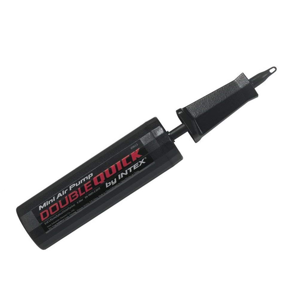 Double Quick Mini Air Fill Quick High Compression Manual Hand Pump for Inflatable AirBeds,Inflatale Pool,Toys,Swim Rings,Floats,Ball | Portable Heavy High Pressure Pump