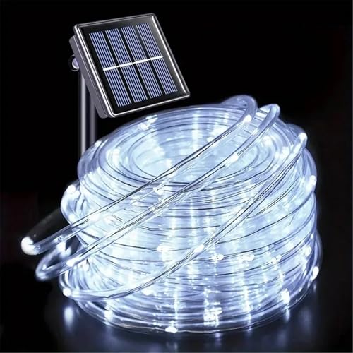 Cadena de luces solares para jardín y decoración de bodas al aire libre