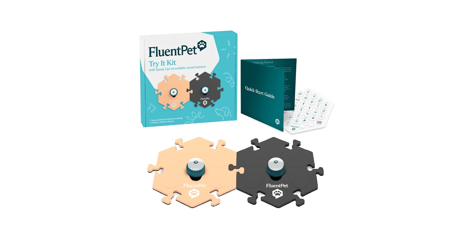 週末限定FluentPet They Can Talk 会話ボタン27個分のみ） Amazon.com : FluentPet Speak Up Dog Buttons for
