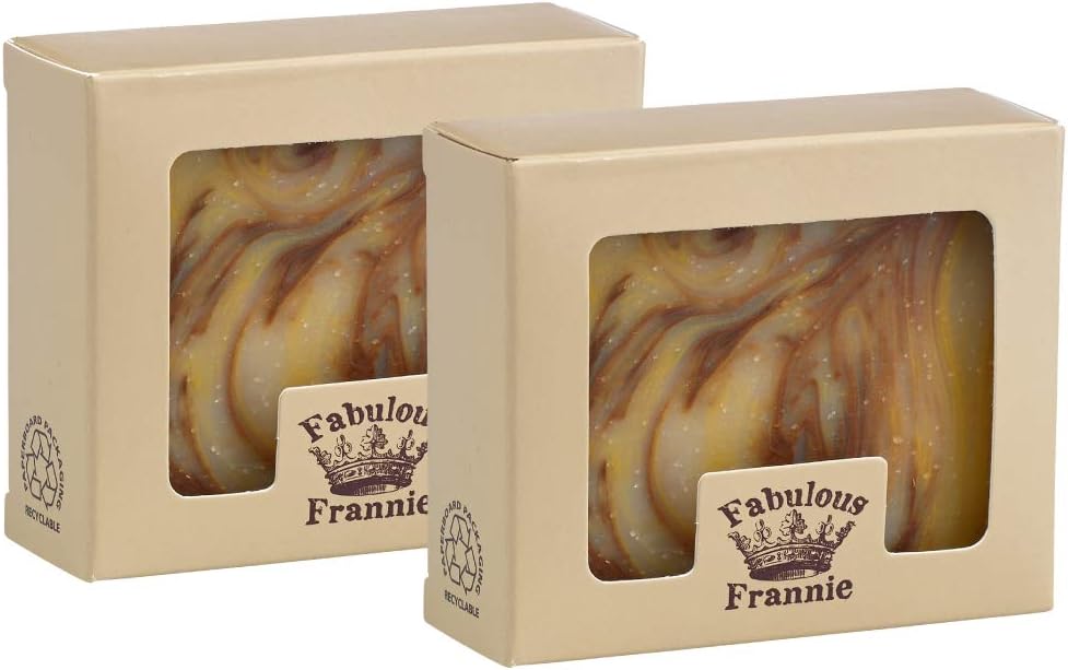 Patchouli Essential Oil Soap Gift Set each made with Pure Essential Oil 4 Ounce (Pack of 2)