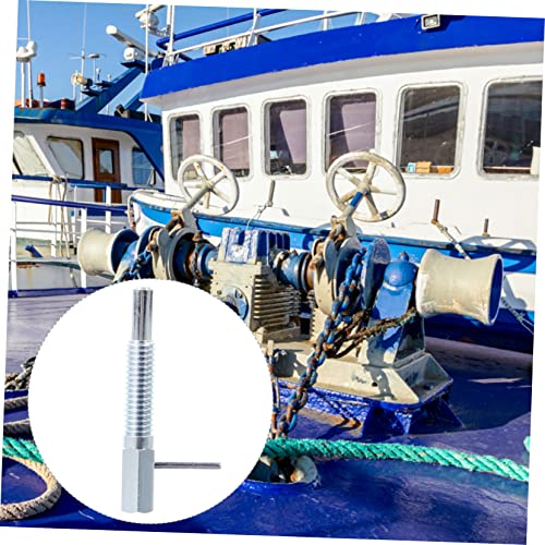 CHILDWEET 2pcs Retractable Pin Spring Pin Spring Plunger Metal Spring Plunger Spring Latch Safety Pin Retractable Locking Pin Stainless Steel Telescopic Silver Spring Lock