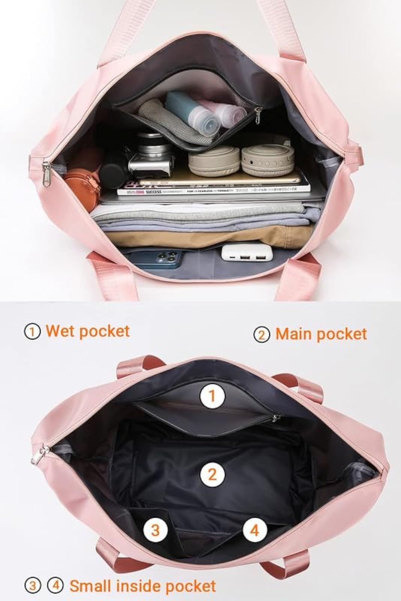 Multipurpose Travel Foldable Bag, Durable Organizer