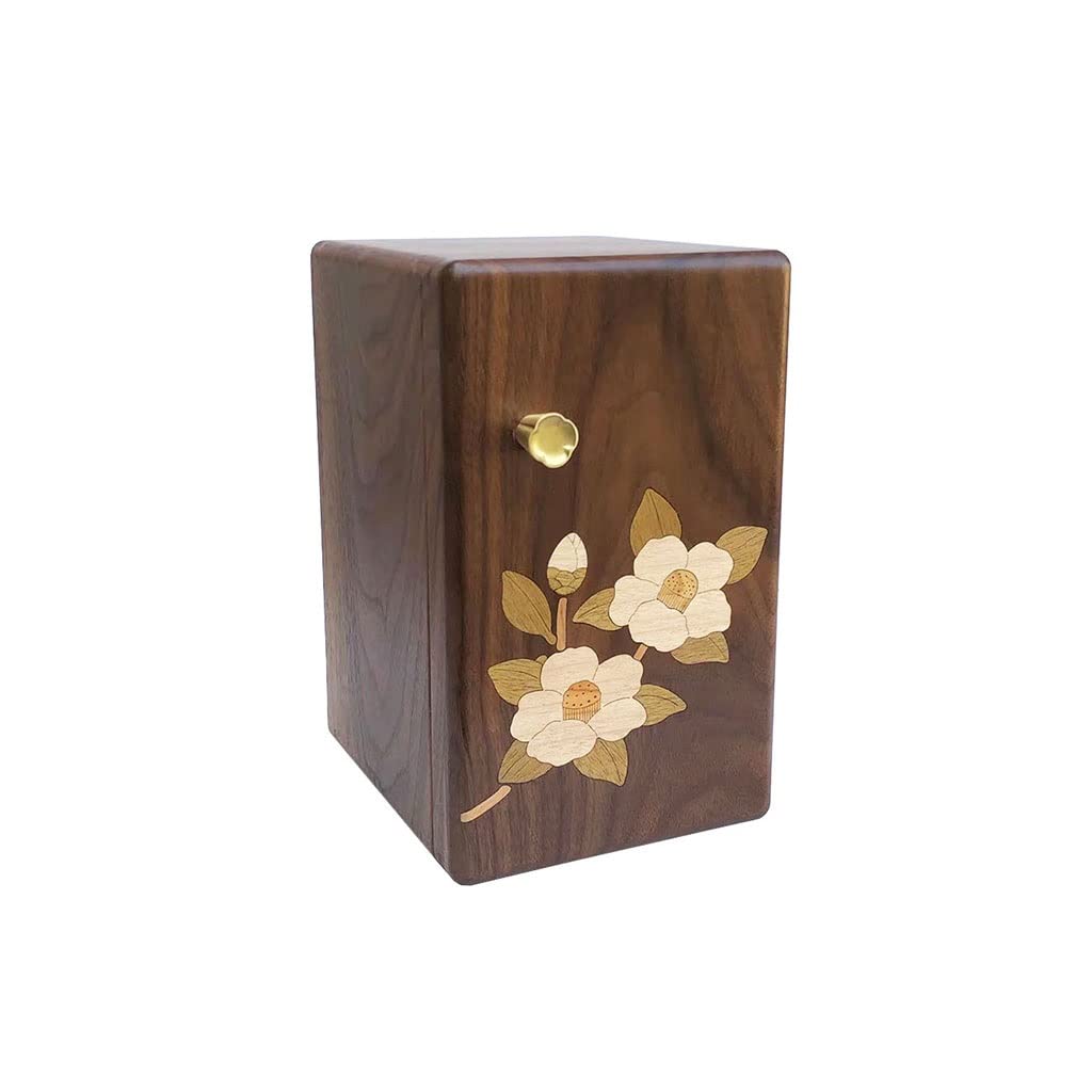HVMBEUGOS Jewelry Box Jewelry Box Multilayer Storage Box Ring Earring Necklace Bracelet Watch Small Jewelry Storage Box Wooden Jewelry Box 8.66/10.82 Inches Jewelry Organizer (One Color S)