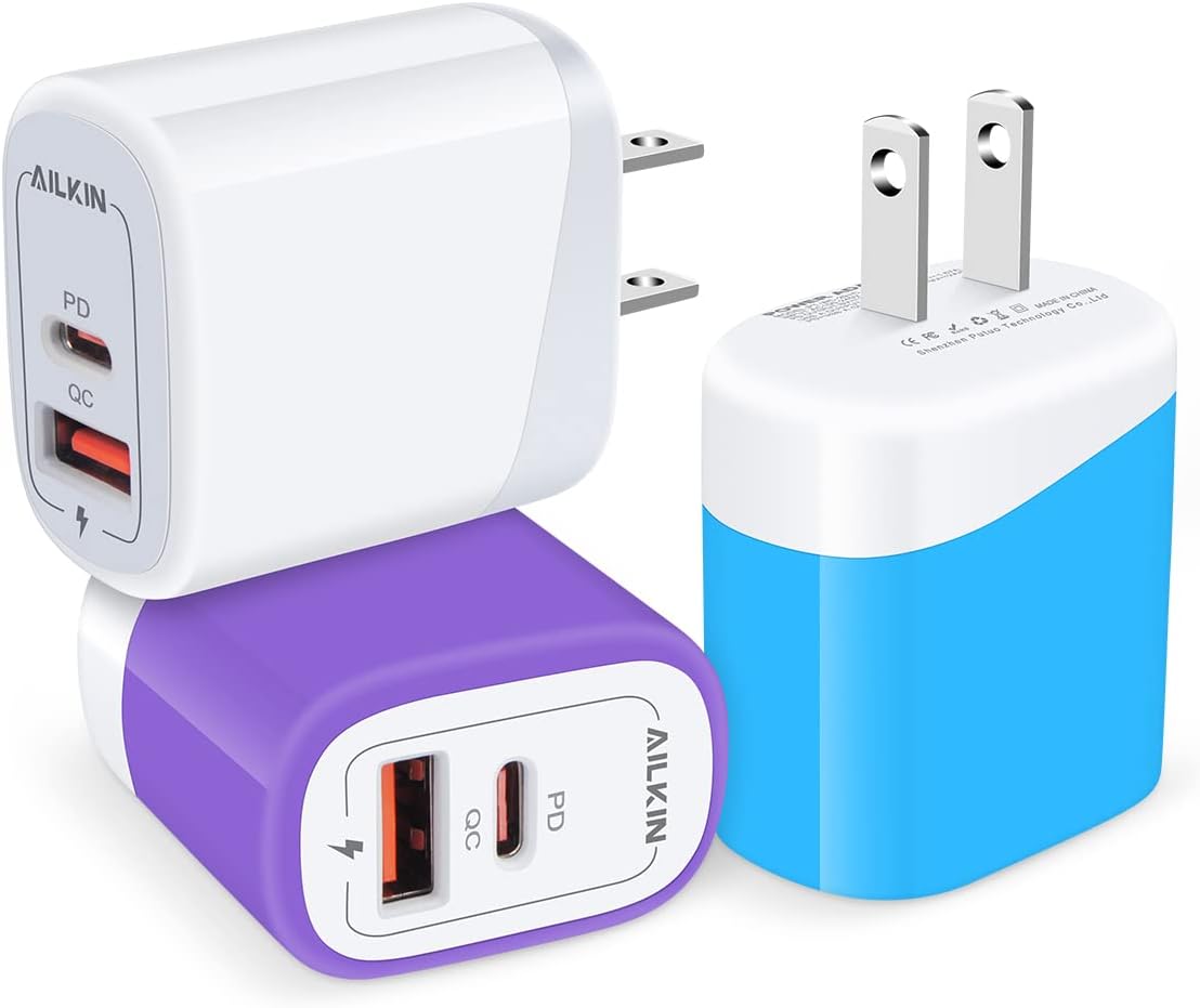 20W USBC Wall Charger for iPad 10th Gen, Apple iPad Pro 12