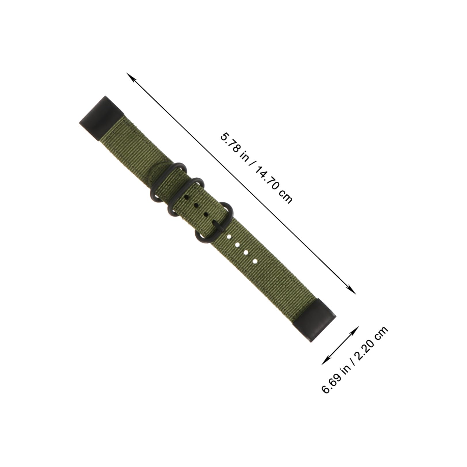 Hemobllo 3piezas Correa De Nylon Compatible Para Reloj Banda De Repuesto Resistente y Cómoda Para Actividades Deportivas y Uso Diario