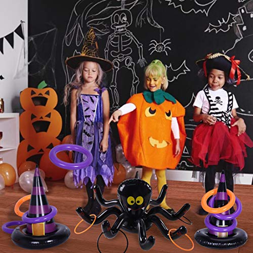 Halloween Ring Toss Games Inflatable Spiders - image 6