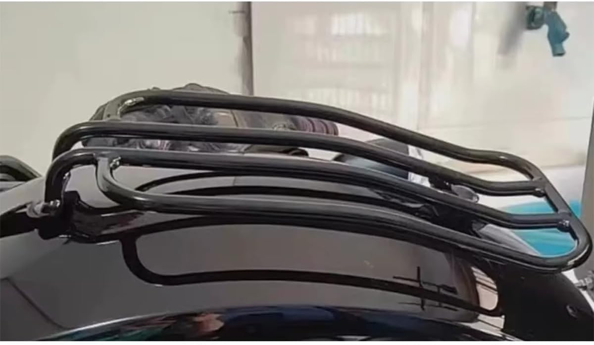 Luggage Rack for Nightster, Motorcycle Carrier Support Shelf Fits Rear Solo Seat for Harley Davidson Nightster 975, Black