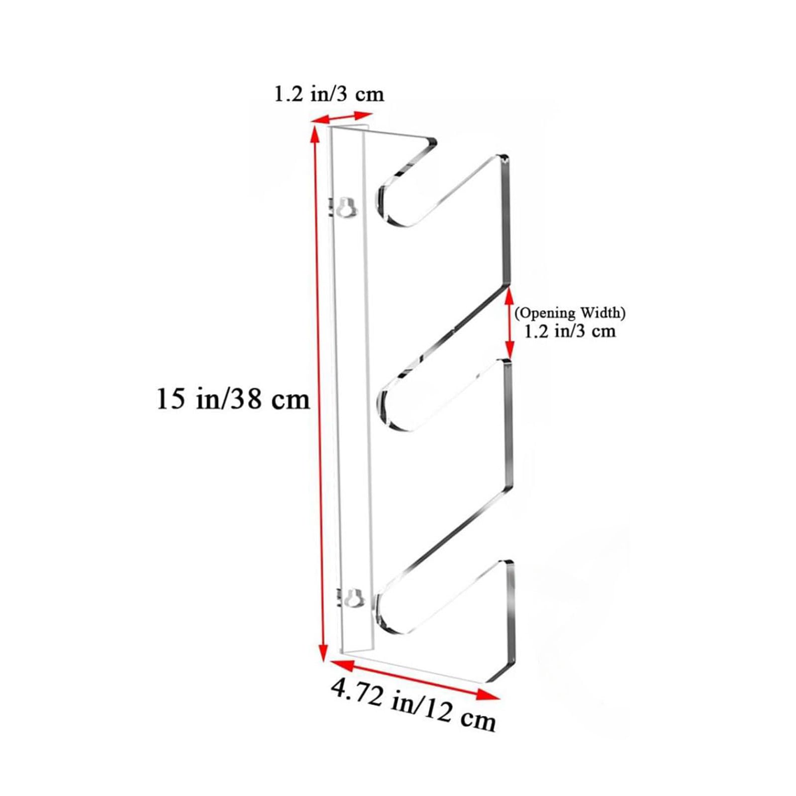 1 paire de supports de rangement muraux pour skateboards, longboards et scooters