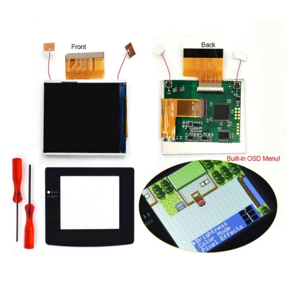 Photo 1 of HISPEEDIDO 2.45" GBC IPS LCD Retro Pixel HD Kit