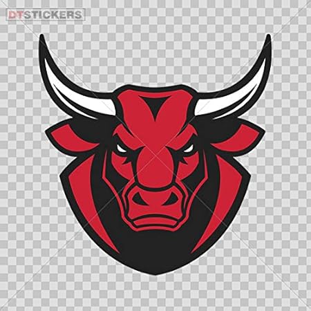 Amazon Co Jp ビニール ステッカー デカール 怒った赤雄牛の頭 Atv 車 ガレージ バイク D217 26569 3 In Dt17v265690300 車 バイク