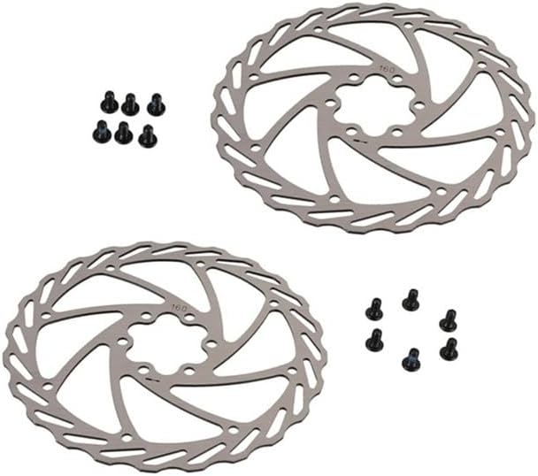 6 Holes Stainless Steel Disc Brake Piece Rotor For 160mm Electric Scooter Disc Brakes Rotor With Screw Electric Scooter Accessories(1 pcs)