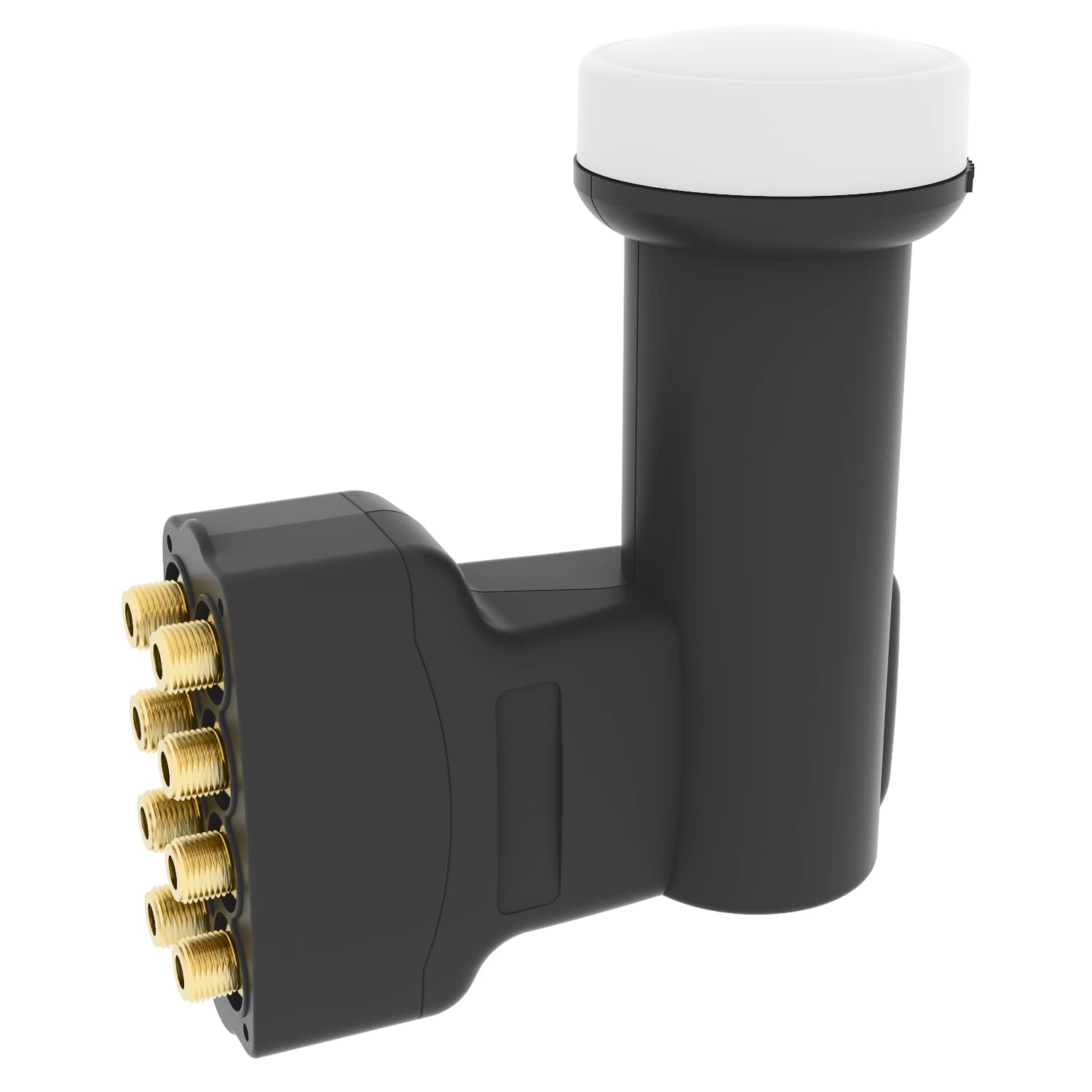 LNB Octo Sat HD 2 x Unidades LNB Digital 0.1 dB en oro conector 4 K Protección contra la intemperie universal LMB TV Arli directamente Conector Ocho 8. participantes