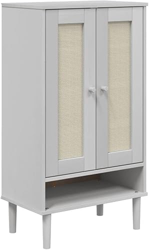 Miniatura 3 de Shoe Storage Closet Shelves, Shoe Cabinet White Solid Pine Wood Medium for Closet, Bedroom, Entryway, Garage, Space-Saving