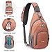 G4Free RFID Sling Bag Crossbody Backpack Small Chest Shoulder Bag Hiking Outdoor