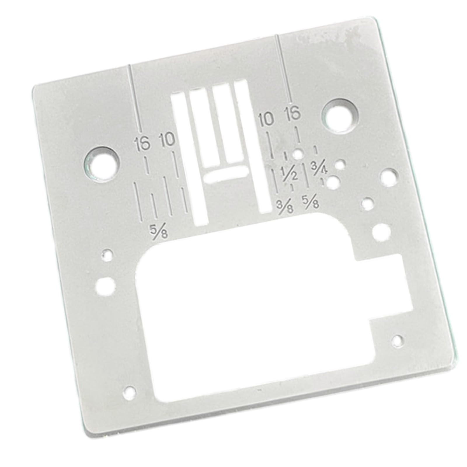 Jazuaiao B Sewing Machine Needle Plate Ergonomic Multipurpose Metal Needle Oard Replacement For 86992 Sewing Machines Accessories Machine Plate Multifunctional Metal Home