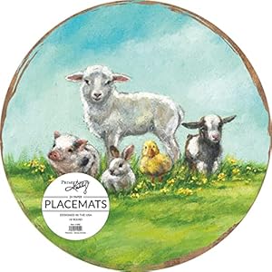 Primitivesbykathyspringanimalsdecorativeplacemat Urban Country Home Decor Primitives by kathy spring animals decorative placemat urban country home decor