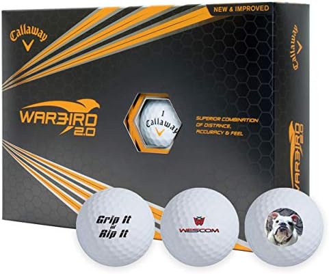 Callaway Warbird 2.0 Custom Personalized Golf Balls
