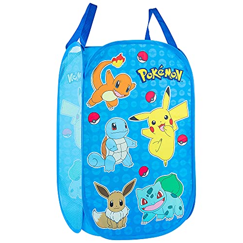 POKEMON Kids Room Collapsible Storage Bin Pop Up Hamper One Size Officially Licensed Product by Franco product thumbnail 9