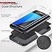 LeYi for Samsung-Galaxy-S7-Case: Galaxy S7 Case for Women Men, Liquid Silicone Slim Gel Rubber Cell Android Cover Unlocked Protective Case Cover for S 7 Samsung 5G, Black