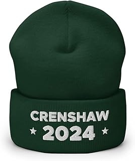 Hogue WS LLC Dan Crenshaw 2024 Hat (Embroidered Cuffed Beanie) 2024 Presidential Election Candidate