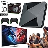 Retrowave G13 Ultra 100000 Spiele, 2026 Neu Retrowave G13 Pro Game Box 4K, Retro Game Console, Retro Spielekonsole, Plug & Play, Unterstützt Über 40 Emulatoren (2 Griffe-64GB(37000+ Spiele))