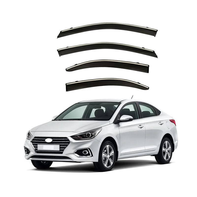 Deflectores de aire contra lluvia y sol para Hyundai Reina Sedan 2017+