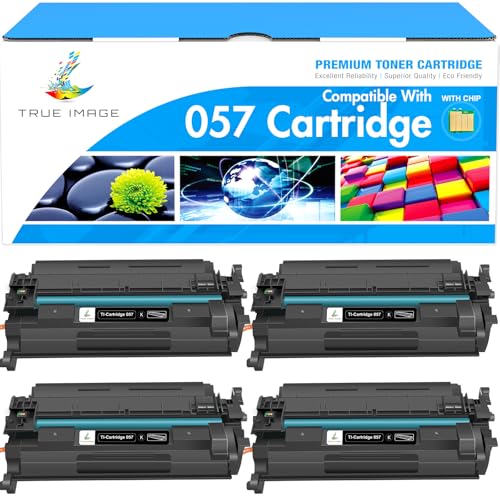 057 Toner Cartridges Compatible for Canon 057 057H CRG-057 High Yield ImageCLASS MF445dw MF455dw LBP226dw MF448dw LBP227dw LBP228dw MF449dw MF445 LBP220 LBP230 MF440 MF450 Laser Printer Ink 4 Pk