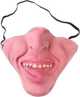 Amosfun Chucky Para Crianças Máscara Para Homens Roupas Para Homens Meia Face Látex Meia Face Meia Face Halloween Máscara Engraçada Meia Máscara Meia Máscara