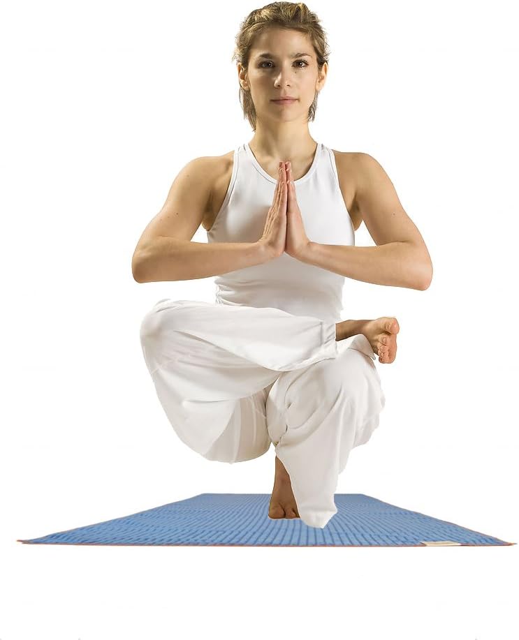 Prestige Skidproof Yoga Mat Towel, Spirit Turquoise (Blue)