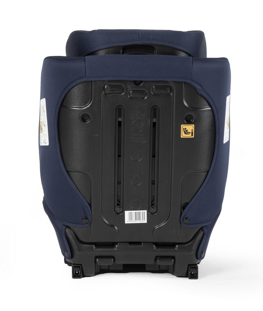 Fotelik Samochodowy Disney Frozen Z Nasadką ISOFIX Dla Bezpieczeństwa Dziewcząt O Wysokości Od 100 Do 150 Cm Z Grafiką Księżniczki Elsy, Anny I Uroczego Olafa Na Fioletowym Tle