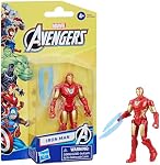 Marvel Epic Héros Series Figure d'action de l'homme de fer, 4-inch, Avengers Super Hero Jouets pour les enfants Ages 4 et vers le haut