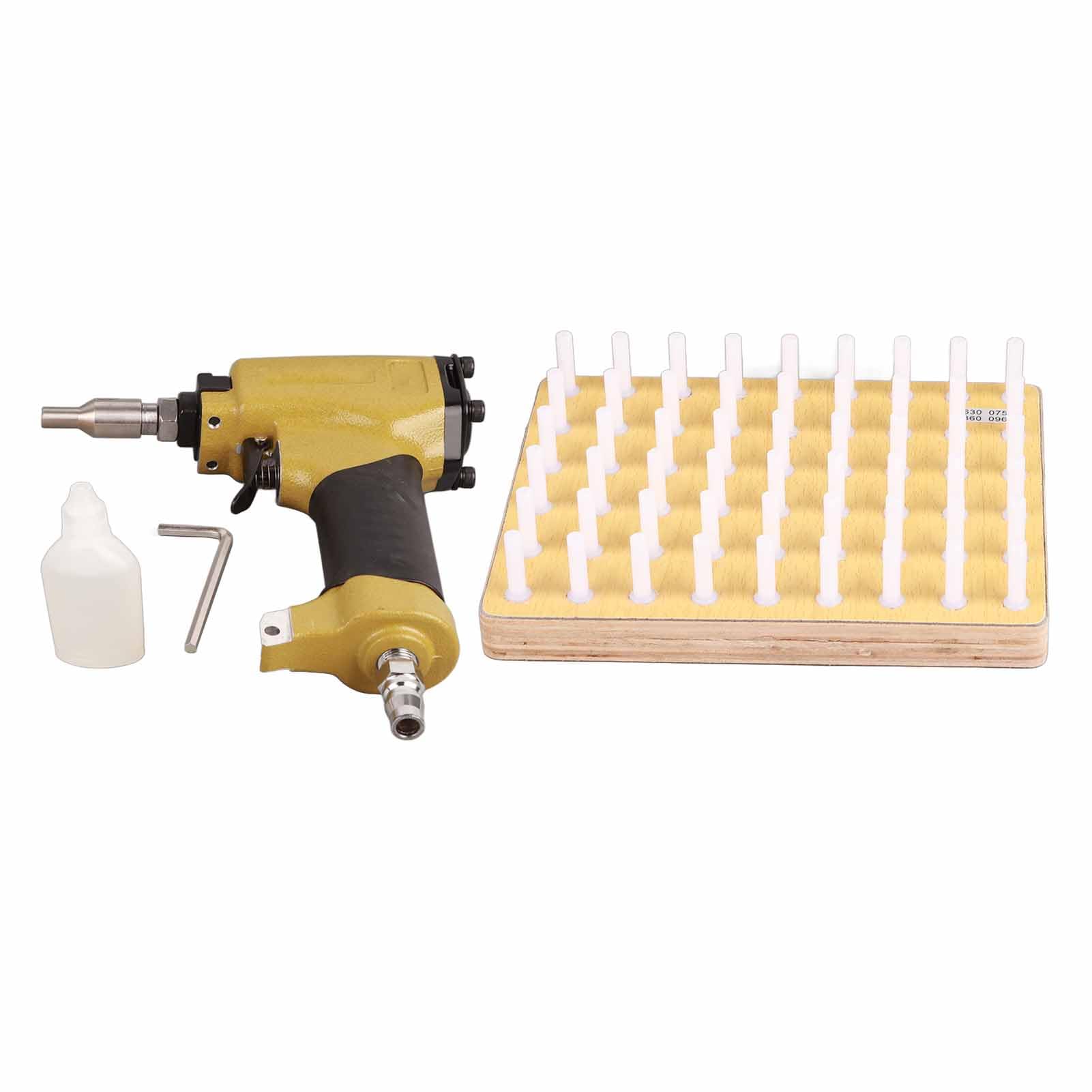 Pistola Sparachiodi Pneumatica Chiodatrice Pneumatica Pistola Sparachiodi Pneumatica per Calcestruzzo per Progetti di Carpenteria e Lavorazione del Legno di Tappezzeria (0630)