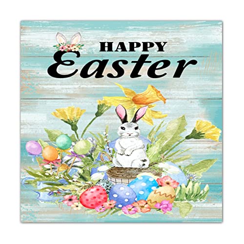 Panneau Happy Easter à suspendre pour fêter Pâques joyeusement en famille