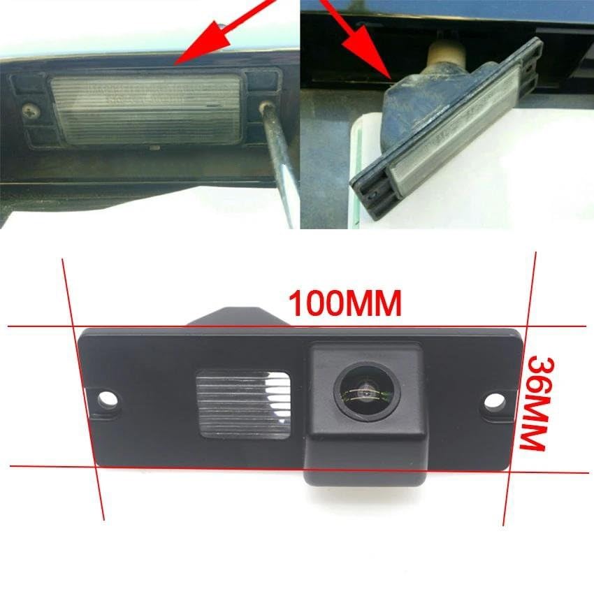 Caméra de recul CCD HD haute précision avec vision nocturne CarNight Vision - 3