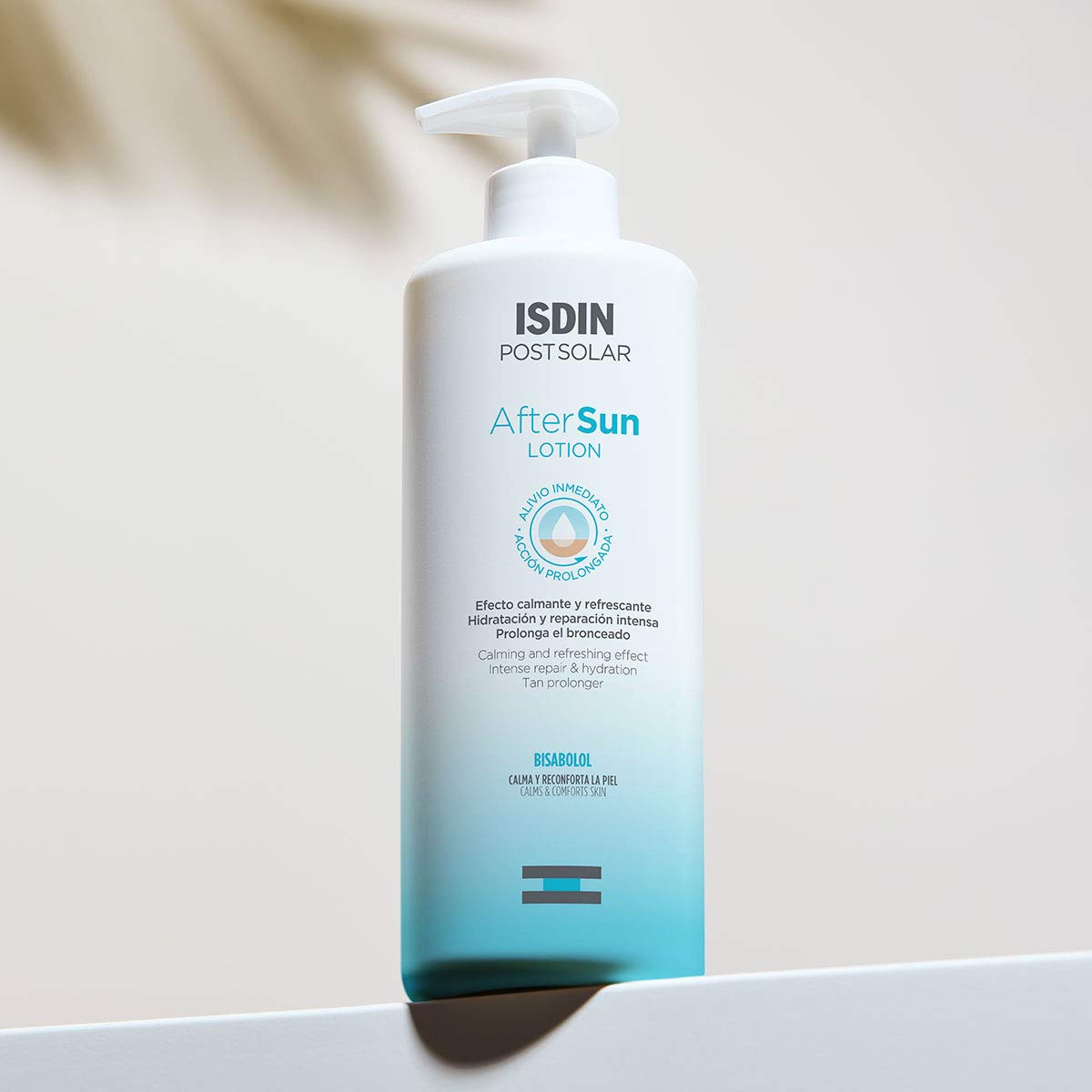 ISDIN After Sun Lotion, Efecto calmante y refrescante, hidratación y reparación intensa - 400 ml+Fotoprotector Transparent Wet Skin SPF 50 - Protector solar Corporal, Spray transparente