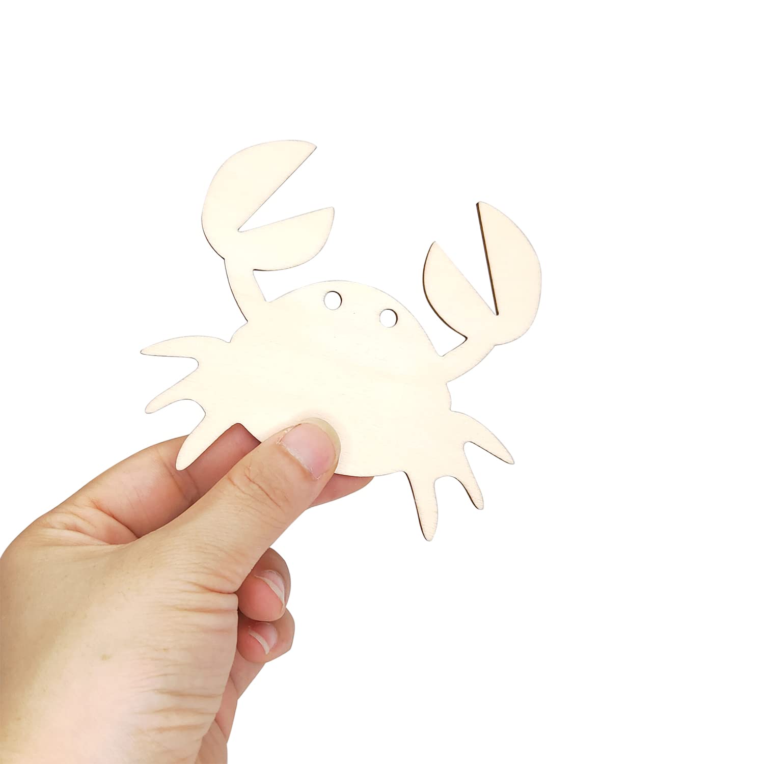20 Stück Unlackierte Schildkröten-Holzanhänger Zum Bemalen – Holzausschnitt, 10x9,2 Cm, Mit Schnur Für DIY & Deko