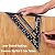 Mr. Pen- Metal Square Ruler, 7 Inch, Aluminum Rafter Square, Carpenters Square Tool, Carpentry Squares,