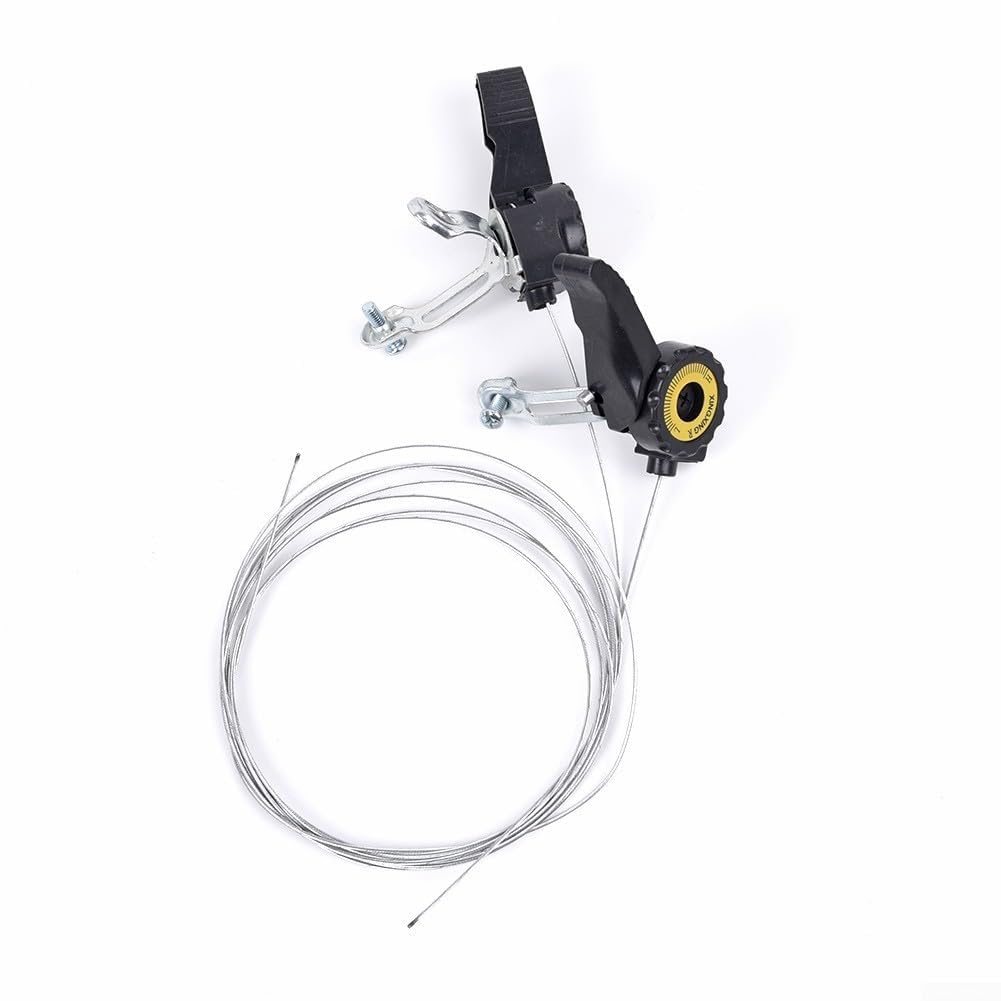 Palanca de cambios completa con cable para bicicletas de montaña, ideal para todos los entusiastas del ciclismo (negro)