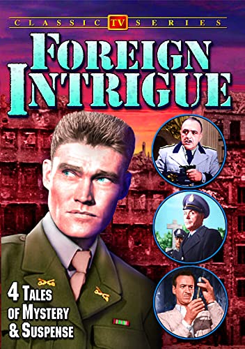 Foreign Intrigue serie de culto de 1951, DVD Región 1 de intriga internacional y espionaje 2