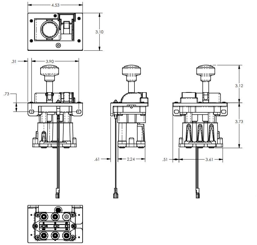 Vanne combinée 5CV-D pour camion-benne contre les pannes de levage - 7
