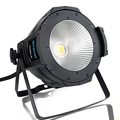 BETOPPER DJ Par Light Led Par Can DJ disc lavagem de luzes 100 W COB DJ Wash Par Lights super brilhante LED iluminação de cenário para Igreja casa piscina casamento etc