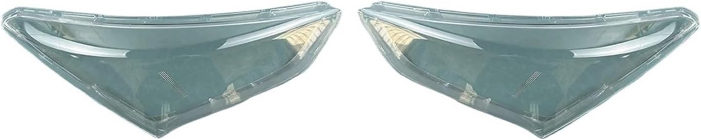 QUNCH ヘッドランプカバー透明ランプシェードヘッドライトシェルレンズ互換性ヒュンダイサンタフェ IX45 2013 〜 2017