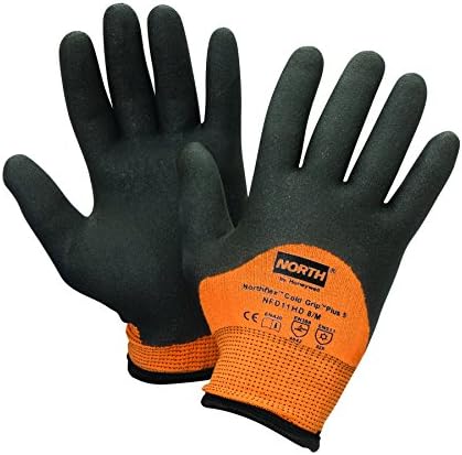 Honeywell North Northflex Cold Grip Plus 5 Cut-Resistant PVC Palm-Coated Gloves, Size Medium (NFD11HD/8M) image 5