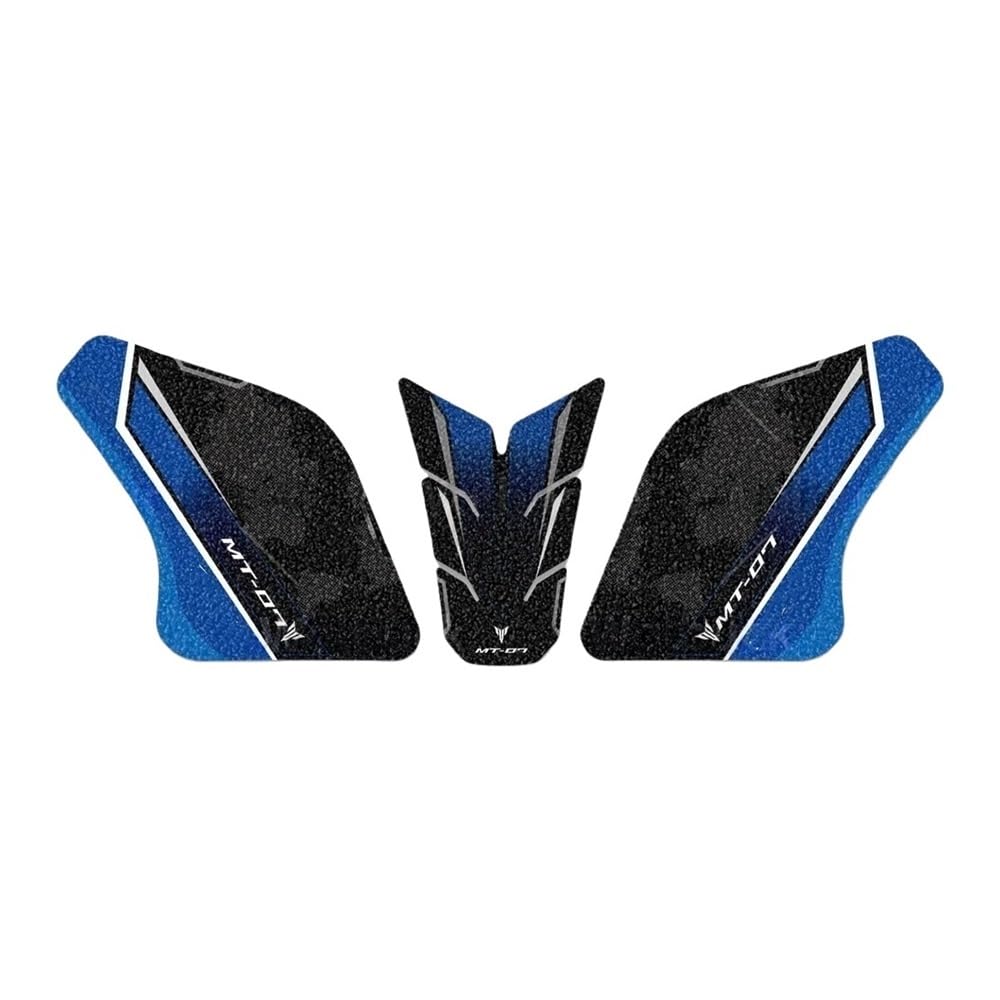 Autocollant réservoir moto givré haut de gamme pour flanc de carénage MT-07