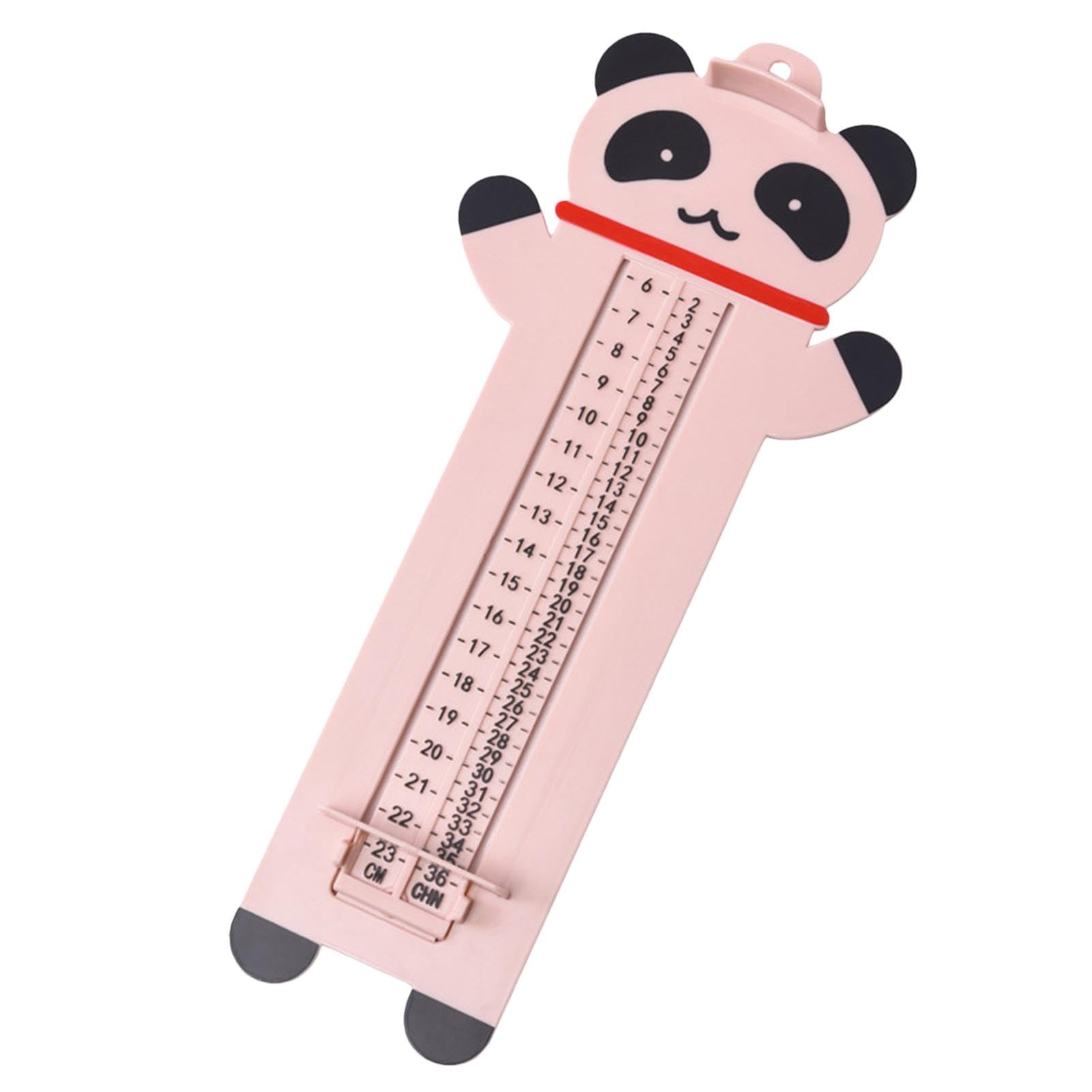 Misuratore Piede Bambini - Design Panda, Scorrevole Per Misura Precisa