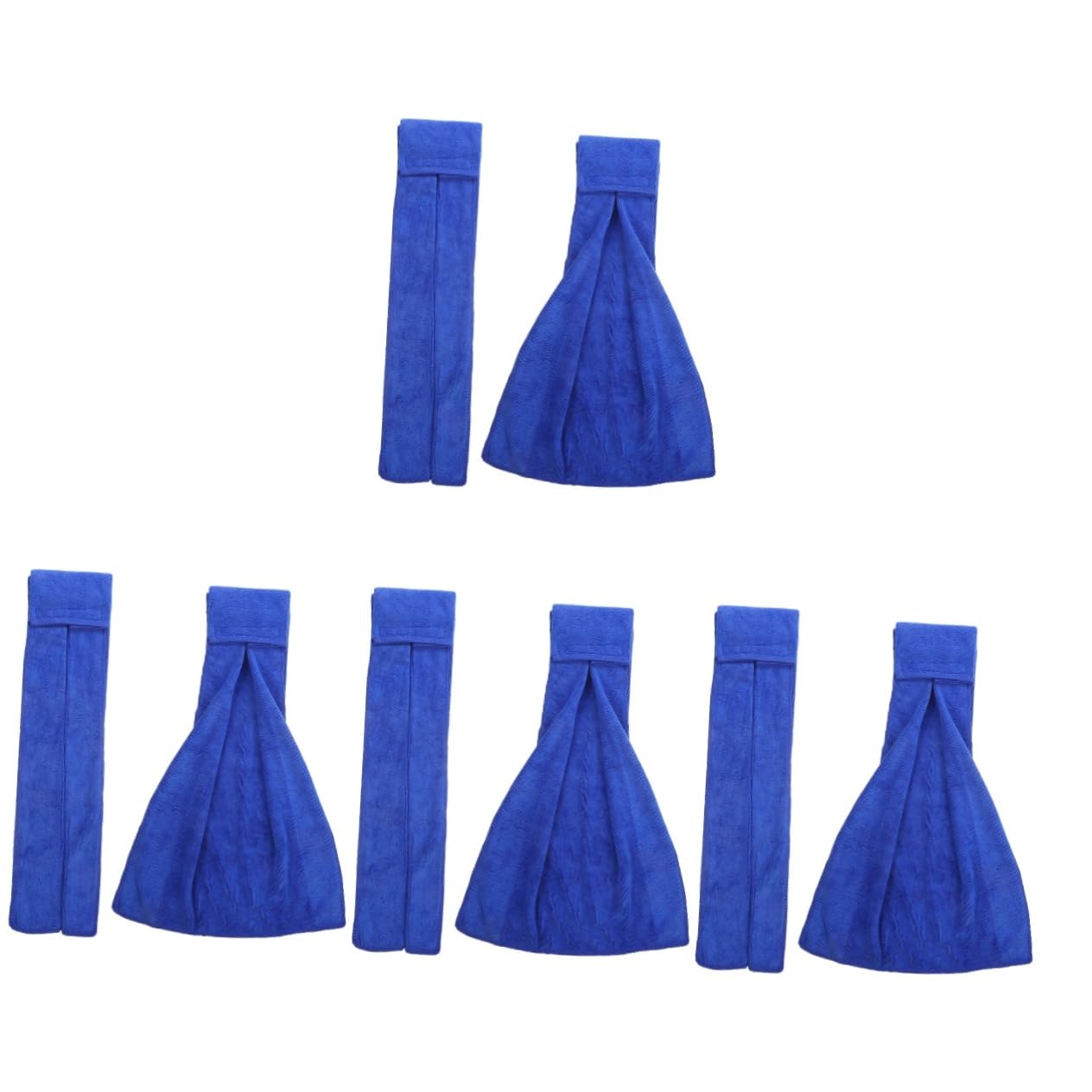 Yardwe 4 Sätze Sport Handtuch Strandtuch Fußballhandtücher Mikrofaser Badetuch Körpertücher Weiches Atmungsaktives Handtuch Spa Handtuchhalter Wand Blue Superfeine Faser 2 Stücke * 4