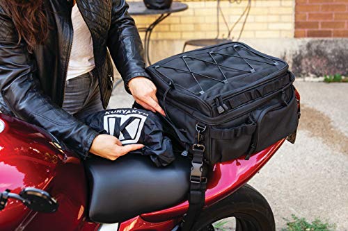 Kuryakyn 5214 Momentum Roamer Bolsa de Cola para Motocicleta Resistente al Clima, Negra miniatura 6